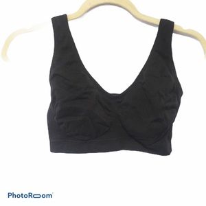 🌷(3/$25) Genie Bra Black Sports Bra Size L